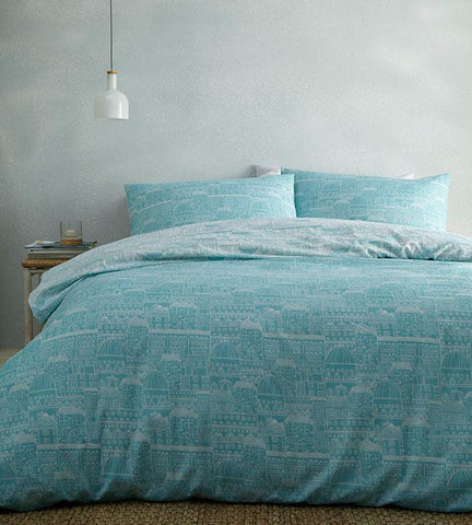 bedding-Old Town Turquoise