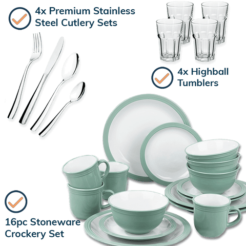 crockery-Camden Sage Green