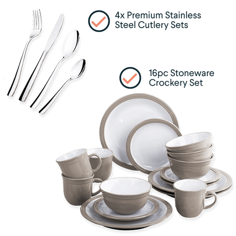 crockery-Camden Taupe